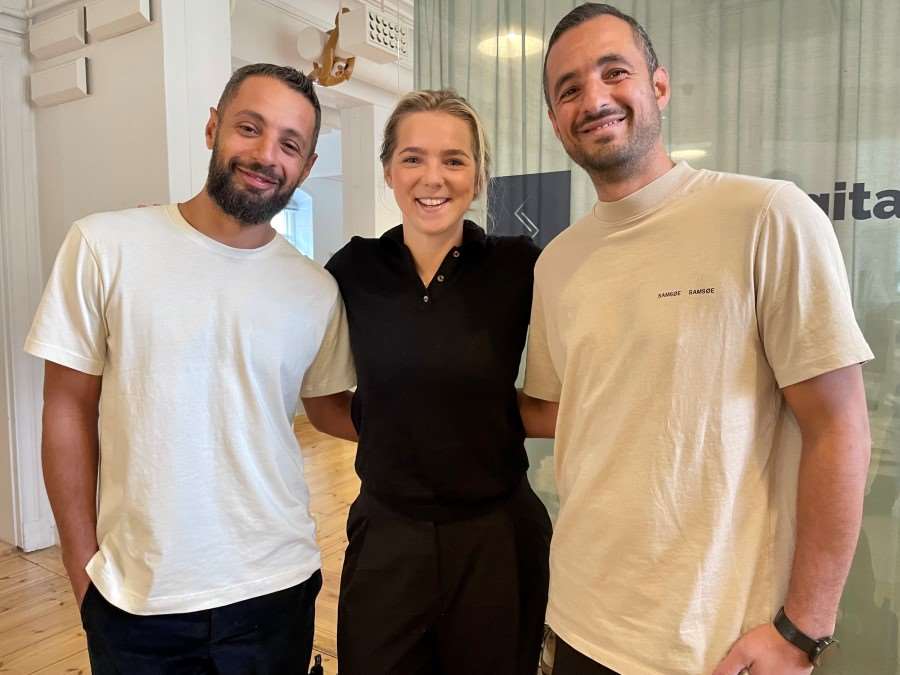 Hassan och Sohan Sultan tillsammans med Kerstin Gauffin