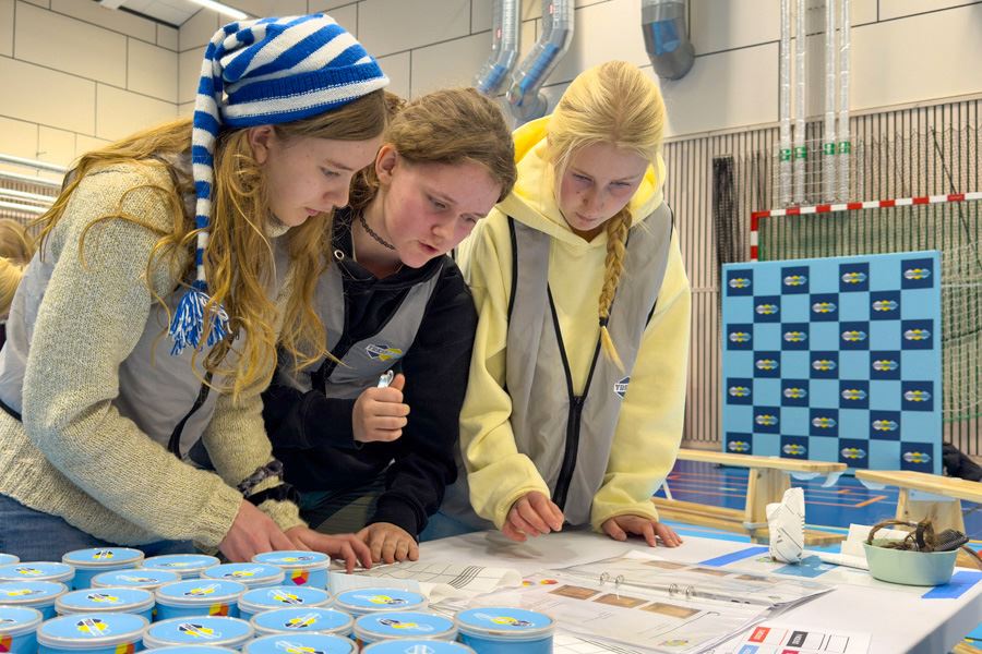 Vendela Pettersson, Sanna Frisk och Meja Ward Weissenberg, 8C Björkvallsskolan.