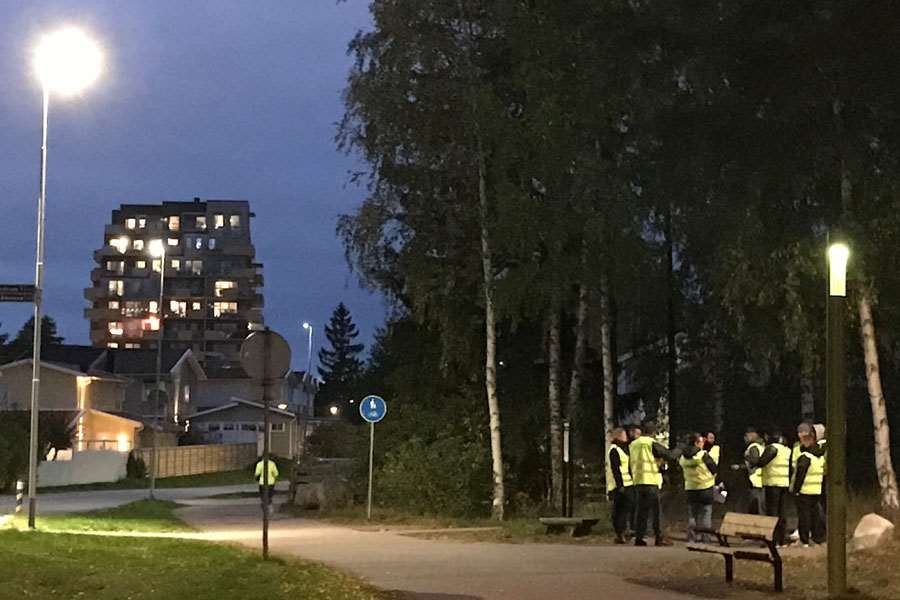 Trygghetsvandring i Sävja