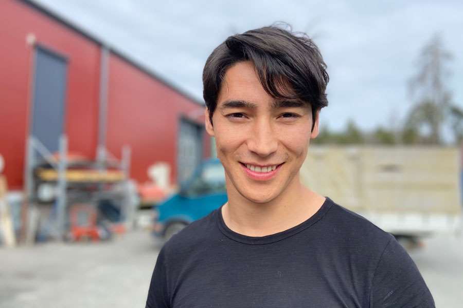 Mahdi Barbari tog SM-guld i plåtslageri på Yrkes-SM