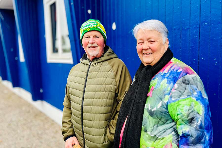 Bo och Mona Lidgren på träffpunkternas aktivitetsdag i Storvreta
