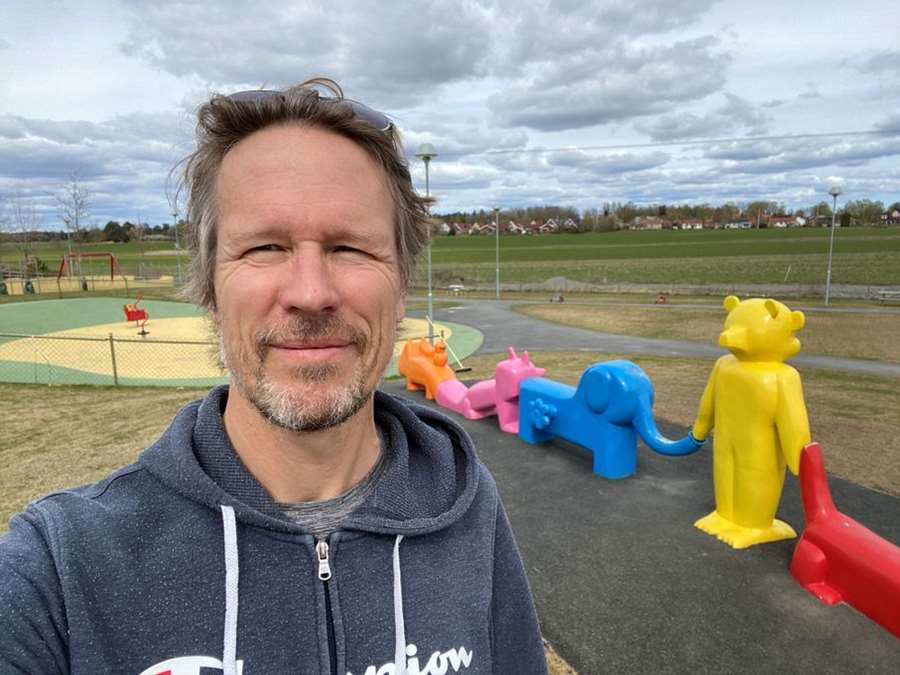 Konstnären Erik Hedman får Gösta Knutsson-stipendiet år 2020.