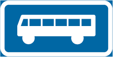 V&auml;gskylt - buss