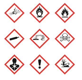 Varning för kemikalier