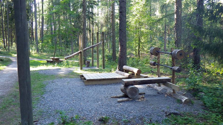 Utegym – Lilla Djurgården