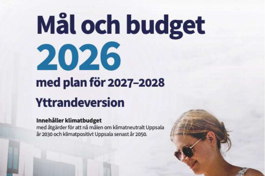 Mål och budget 2026 del av dokumentets framsida
