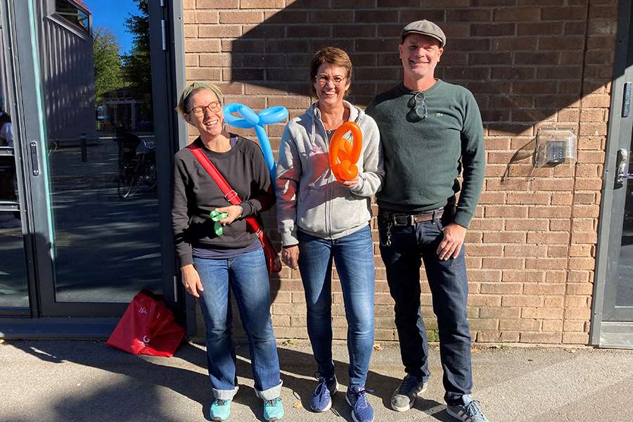 Ellen Ferngren, Anna Andersson och Mattias Rosendahl