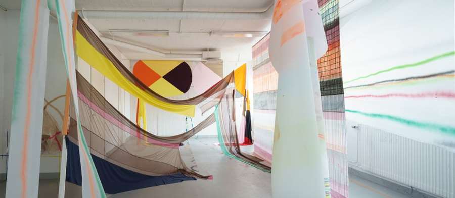 Anna Nyberg, När rummet är bilden, installation, 2020. Foto: John Håkansson.