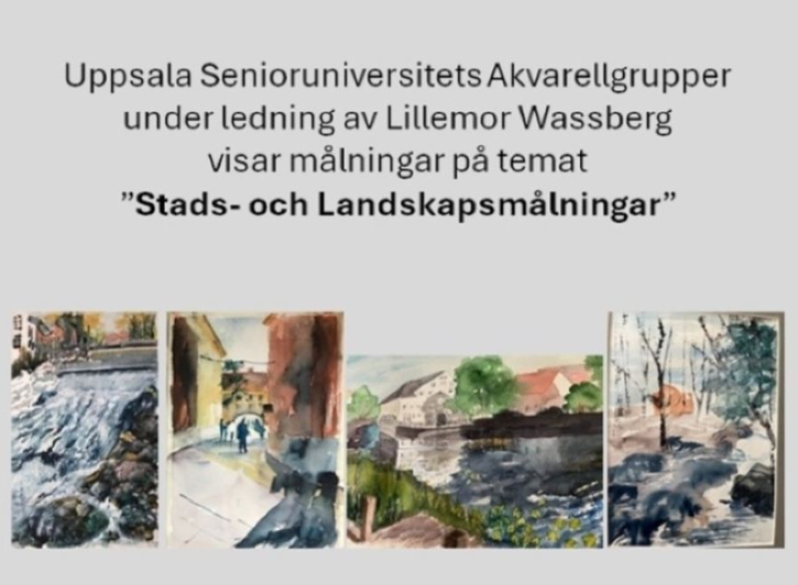 Affisch om utställningen i Hammarskog