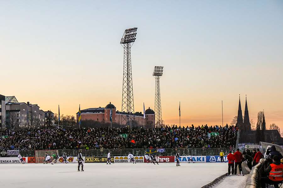 Bandyfinal på Studenternas i Uppsala