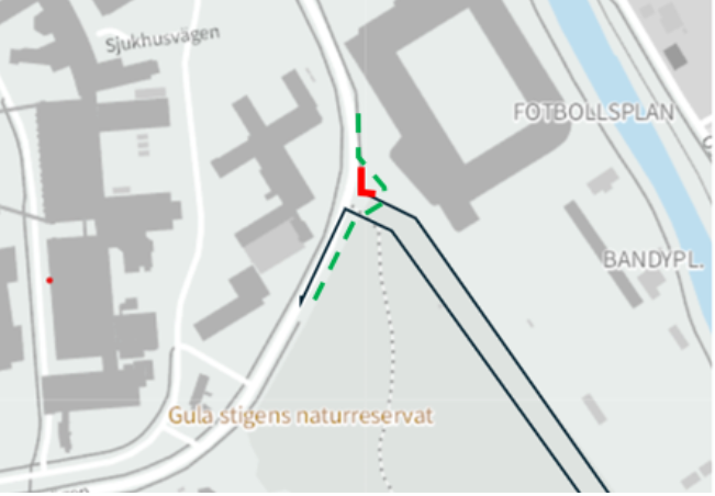 Etapp 2 Sleven S&auml;fwenbergs v&auml;g