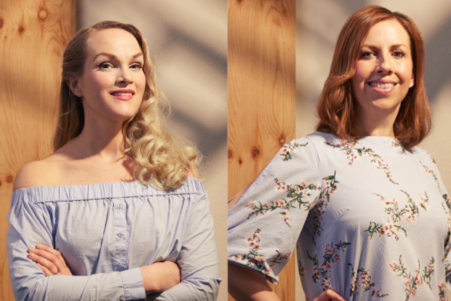 Porträttbild Emma Sundh och Maria Soxbo