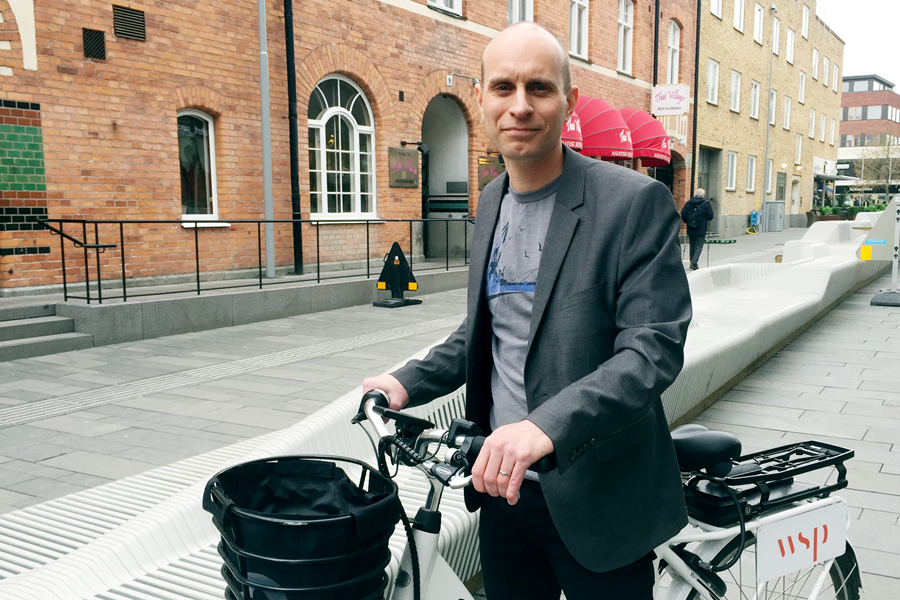 Fredrik Frensborg, chef för Urban utveckling på WSP Uppsala.