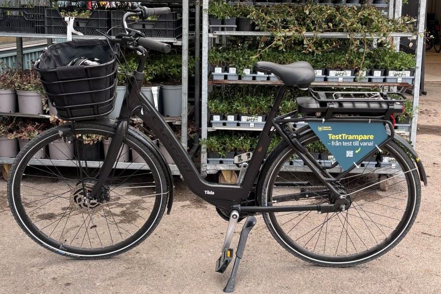 Bild på elcykel