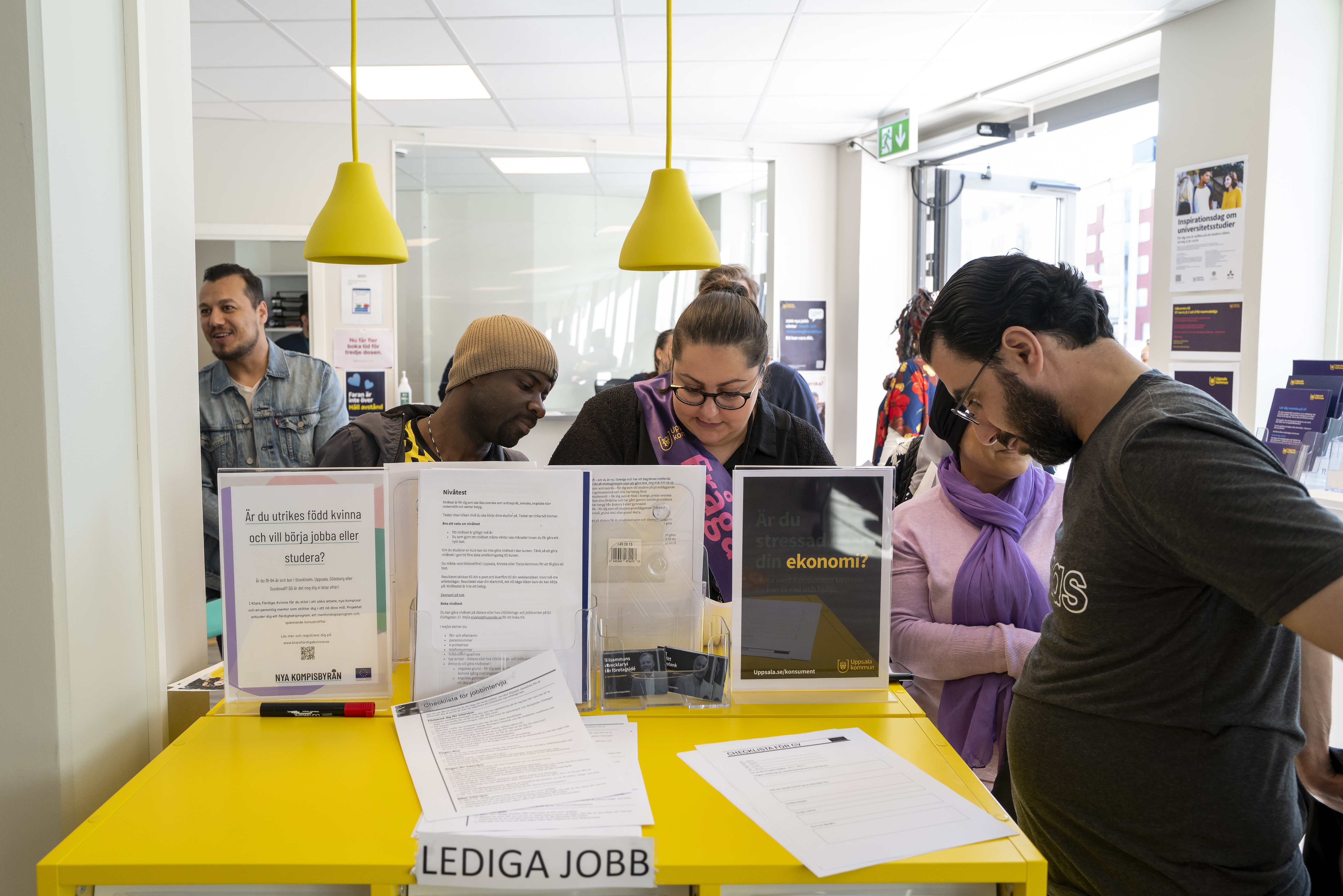 Personer som söker jobb
