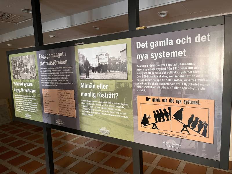 Utställning rösträtt