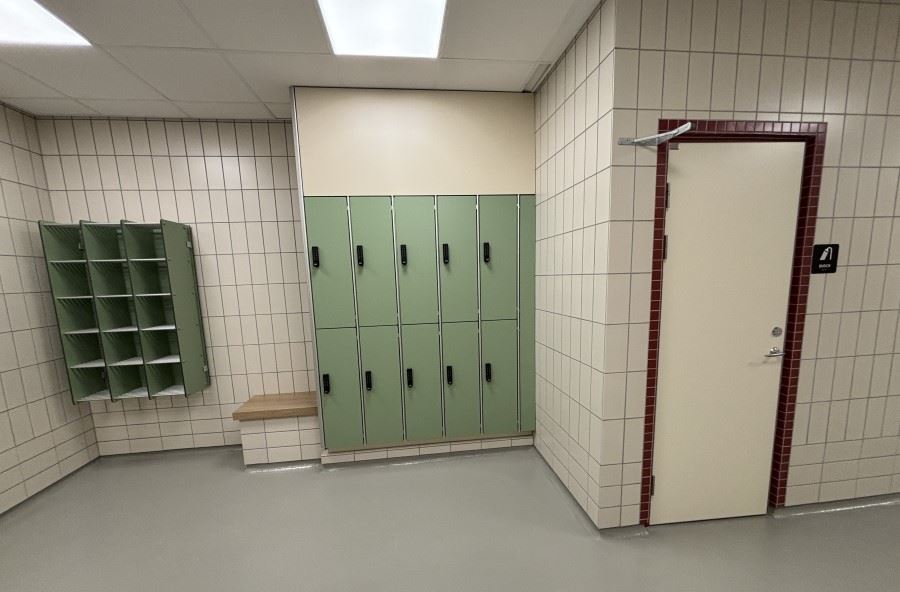 Skåt, förvaring, omklädning