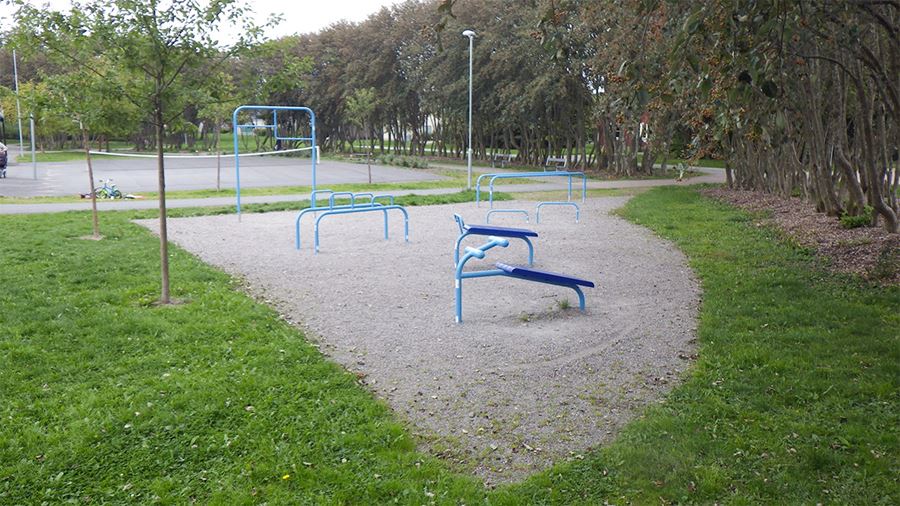 Utegymmet i Kapellgärdesparken