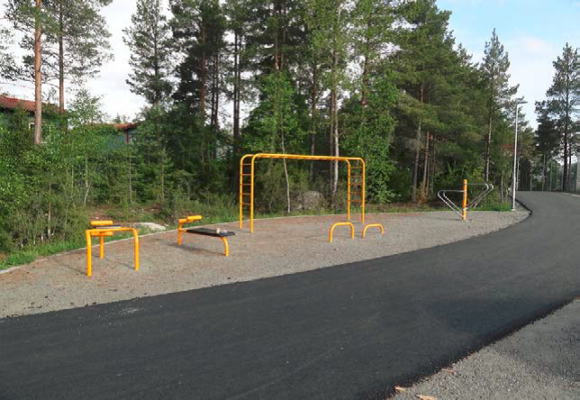 Månstensparkens utegym