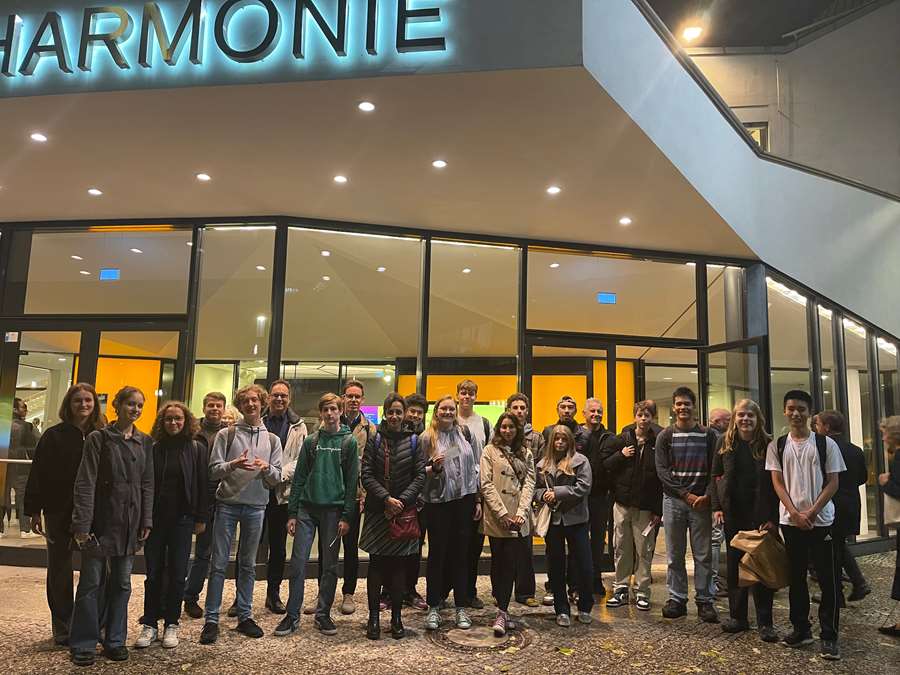 Kulturskolans elever på besök till Philharmonie Berlin 2024.