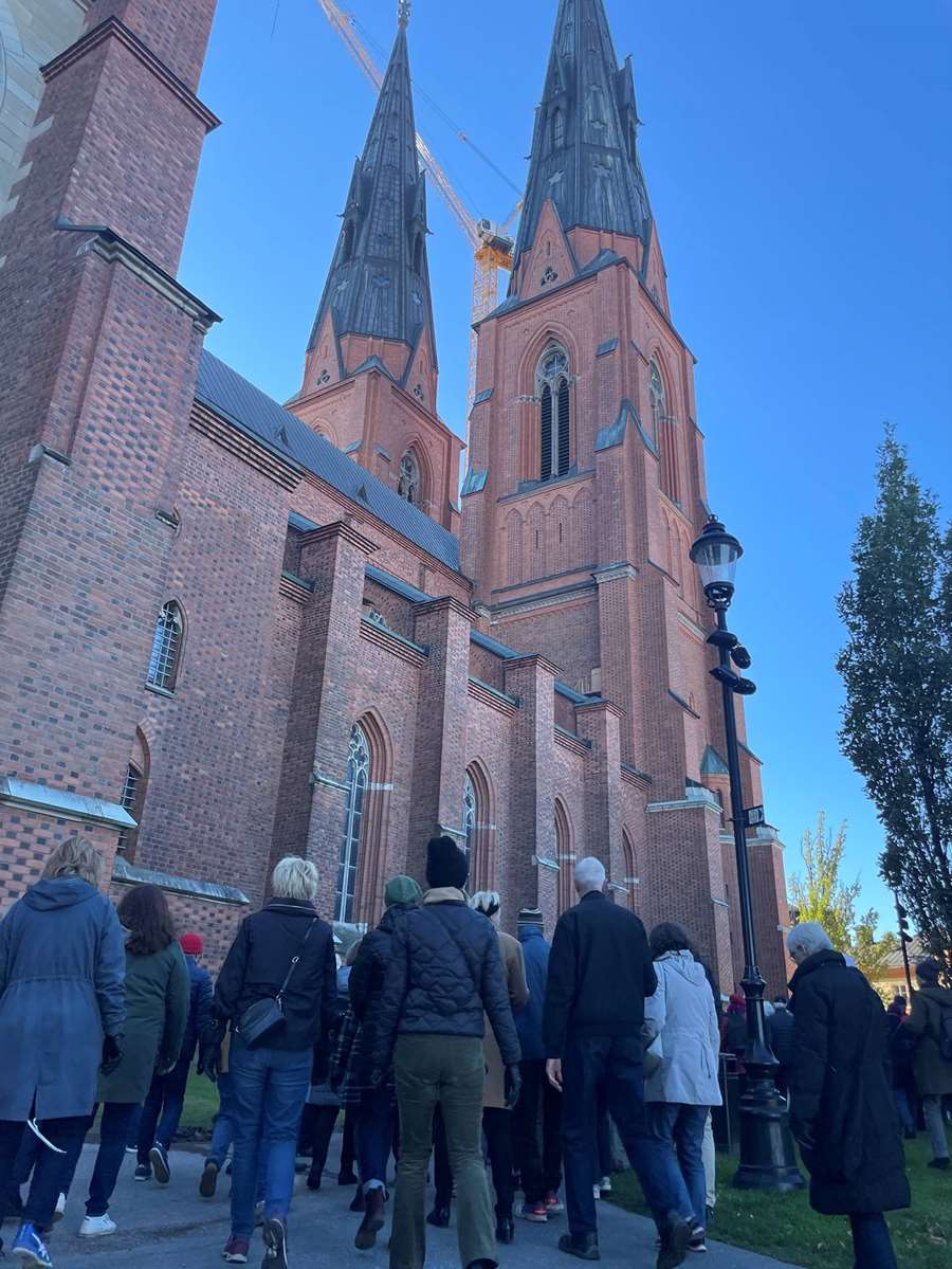 Trappvandring vid domkyrkan