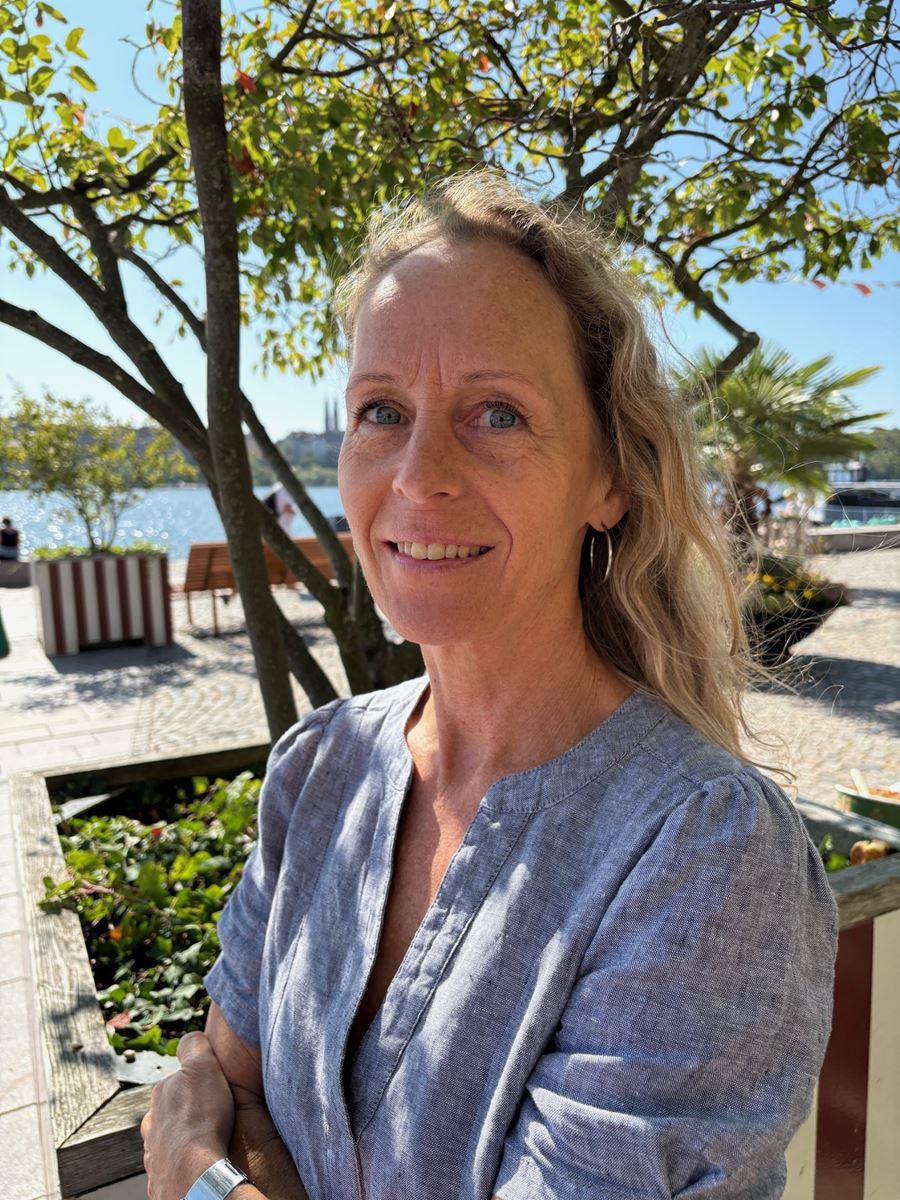 Porträtt av Ingela Martinsson. Fotografi.