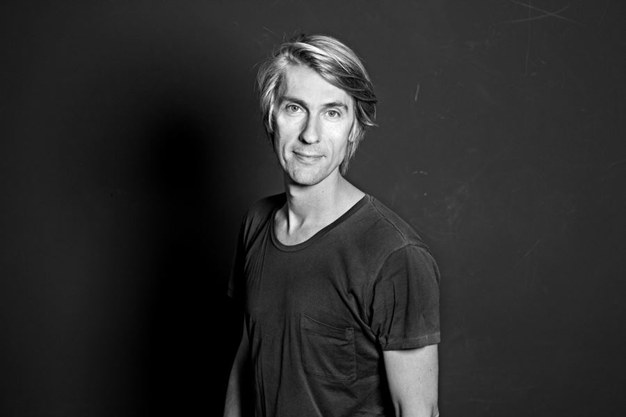 Porträtt av Per Ebbe Hansson. Fotografi.