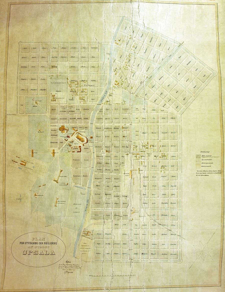 Stadsplan från 1880