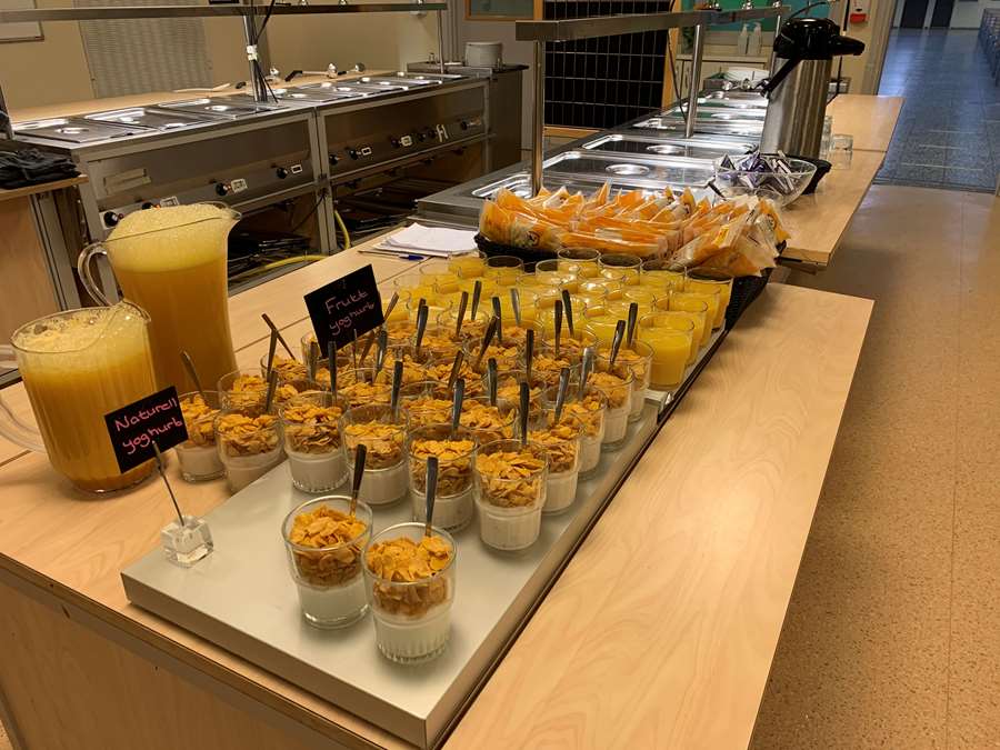 Frukost på Gränbyskolan