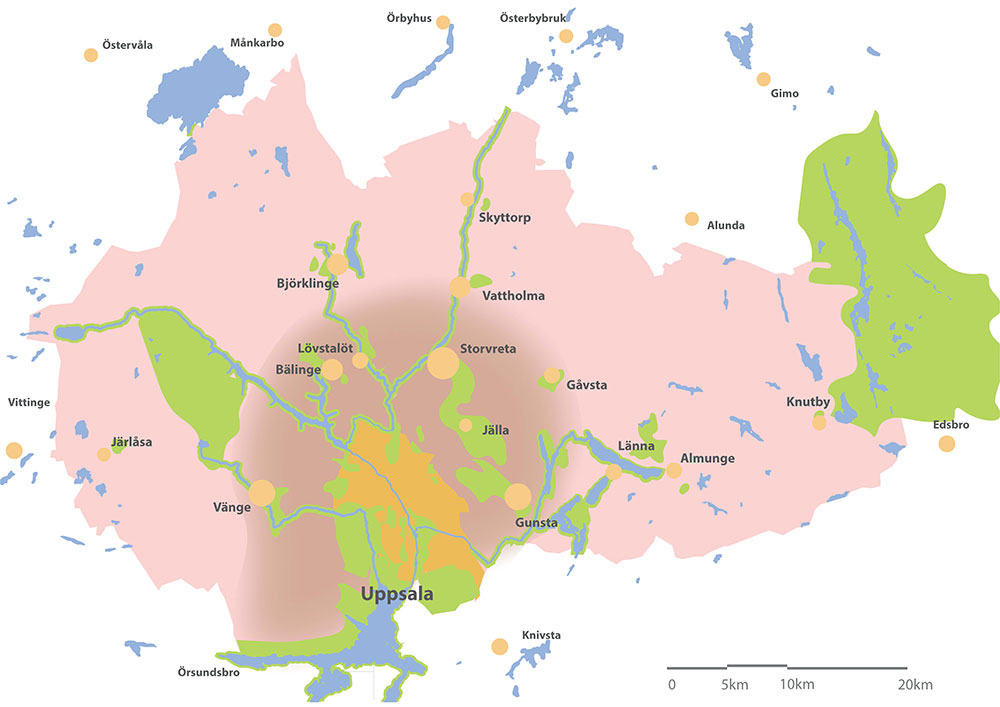 Karta Uppsala Kommun | Karta 2020