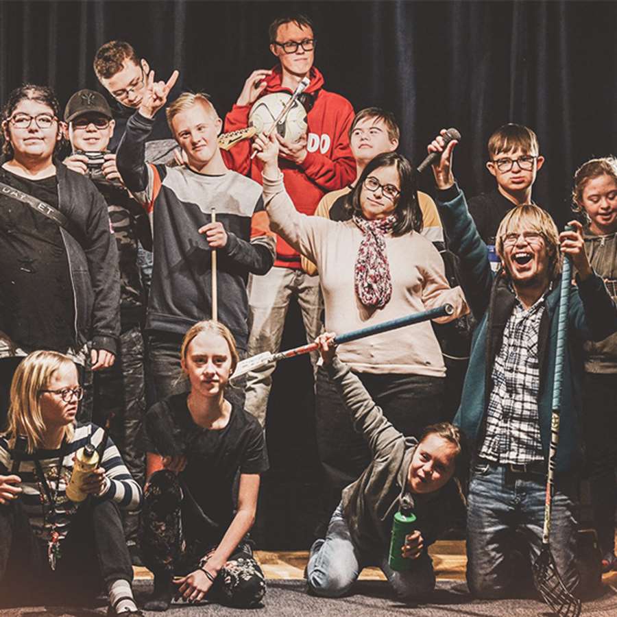 En grupp människor