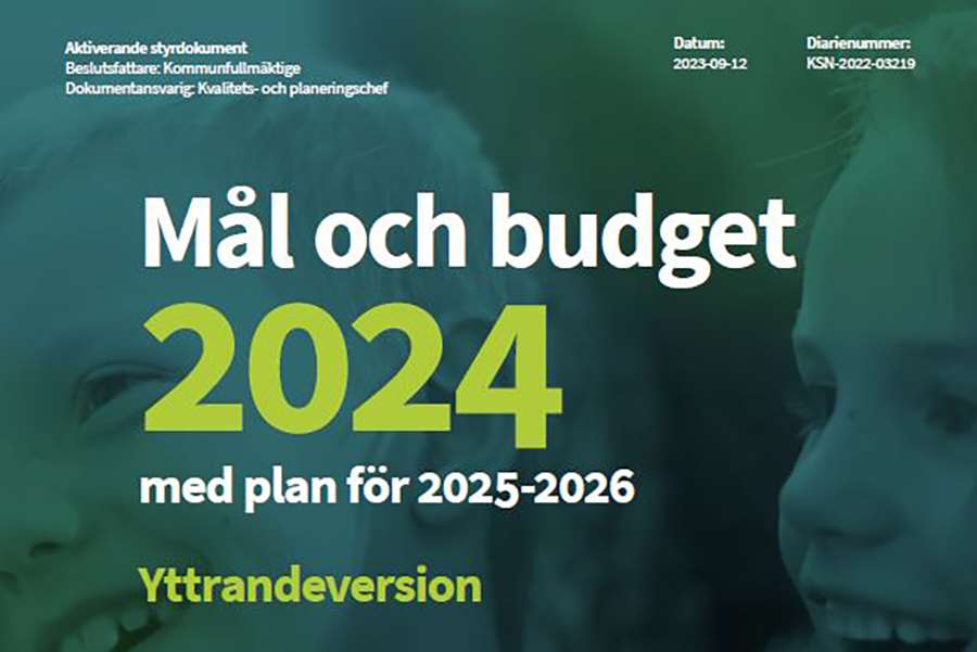 Mål och budget 2024 yttrandeversion