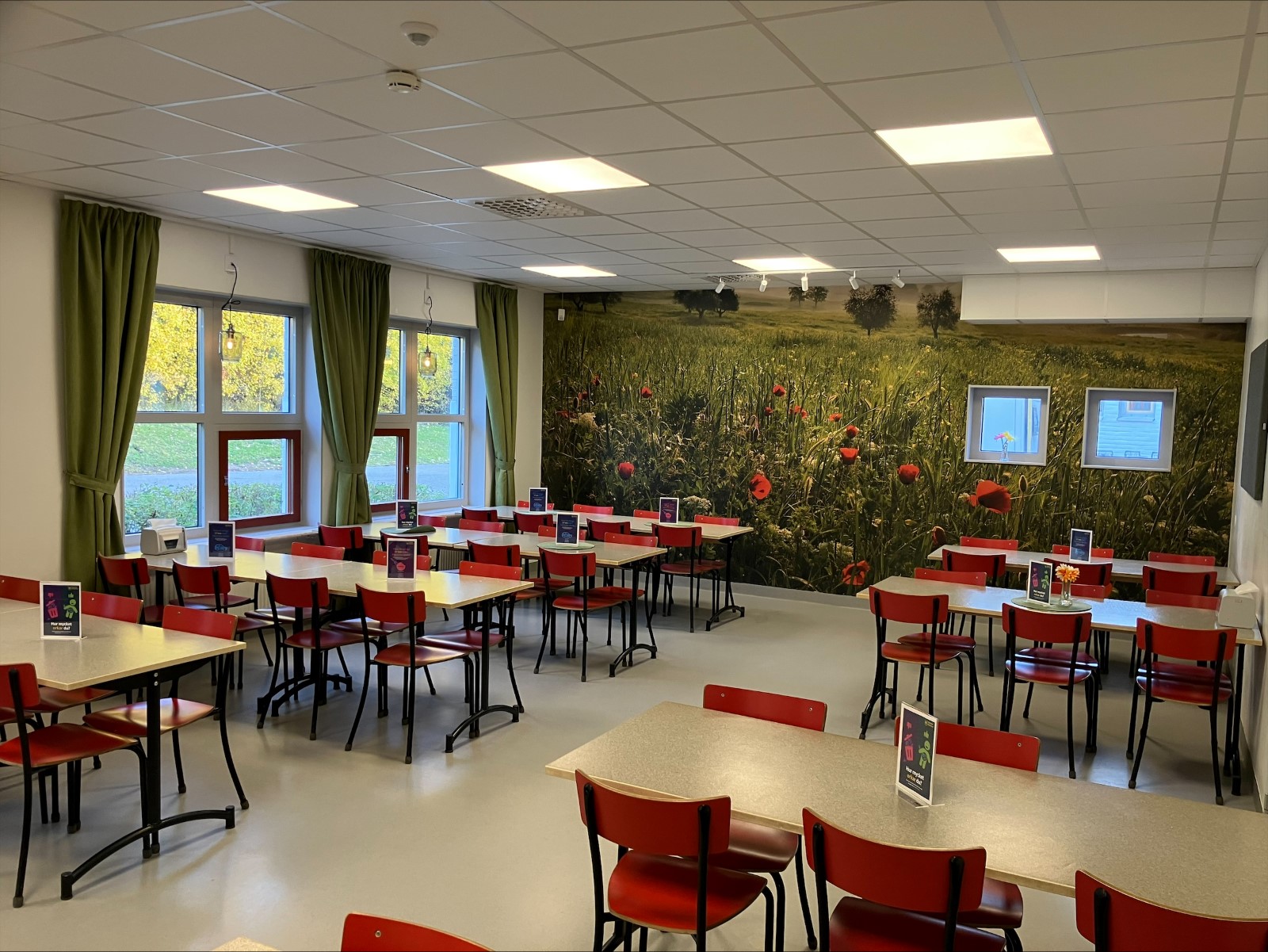 Östra Stenhagsskolans matsal