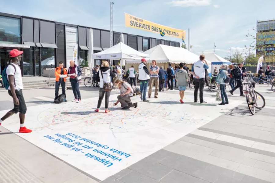 Cykeldag på Resecentrum