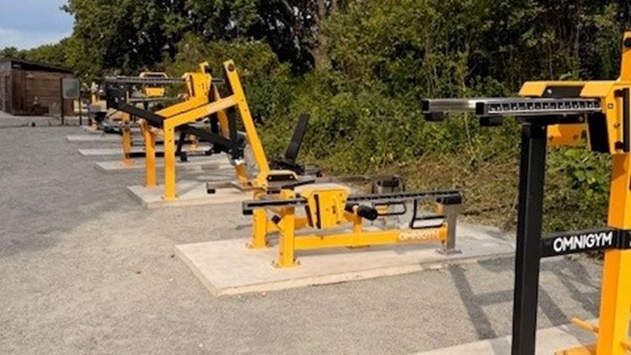 Utegym i Källparken, Sala backe