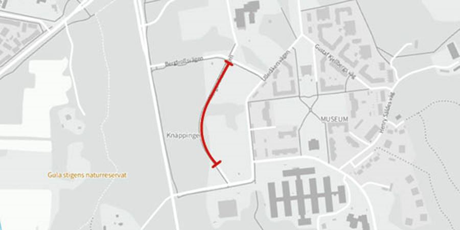 Avstängning Morgondrömsvägen