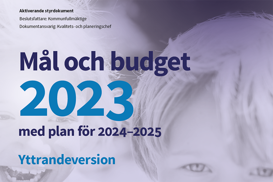 Mål och budget 2023