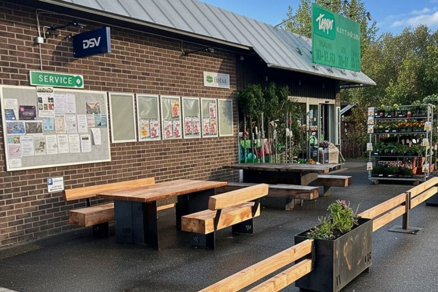 Bild på en matvaruaffär exteriört
