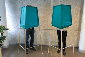 Rösta i val till kommunfullmäktige