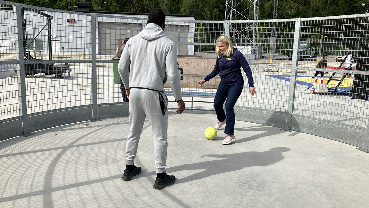 Spel i pannaburen.