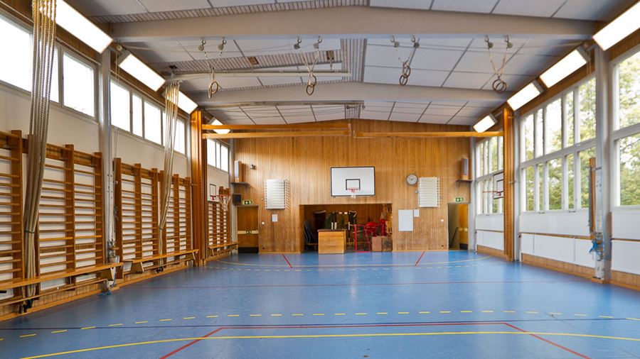 Bergaskolan stor idrottshall