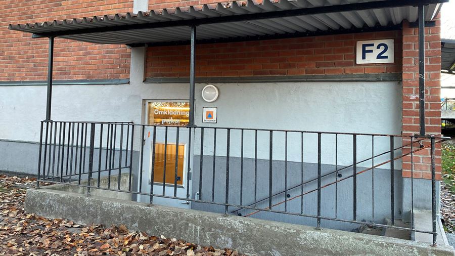 Domarringens skola omklädningsrum pojkar