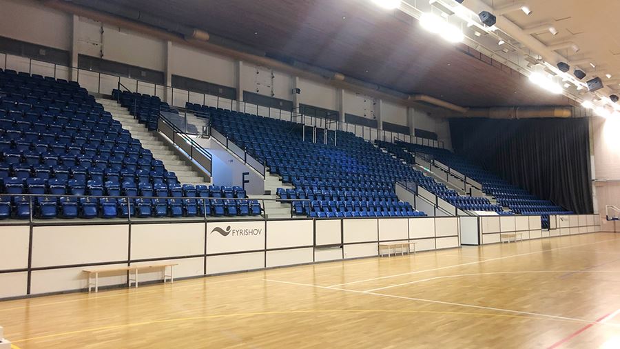 Fyrishov hall A läktare