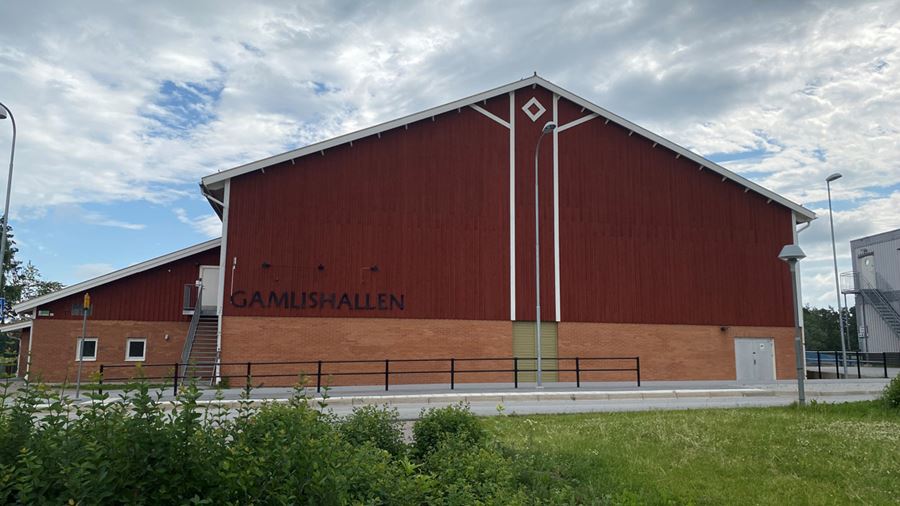 Gamla Uppsala skolas idrottshall.
