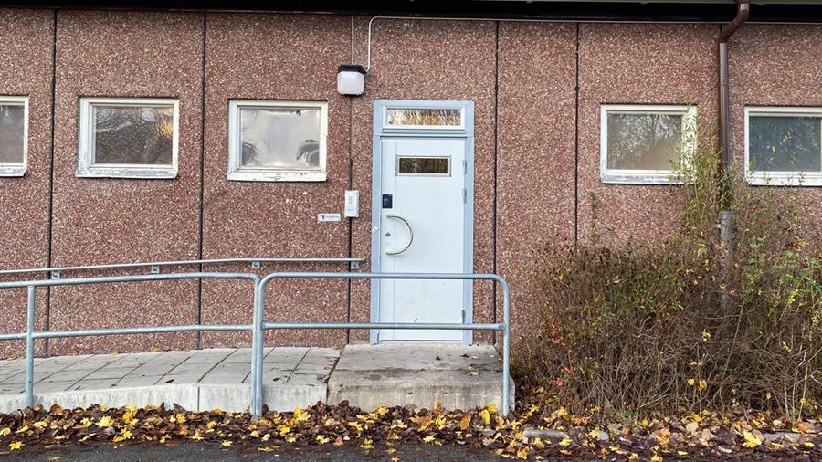 Gränbyskolan entré
