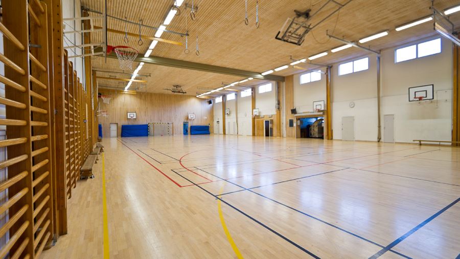 Gränbyskolan Gymnastiksal stor