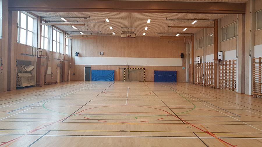 Johannesbäcksskolan idrottshall 1