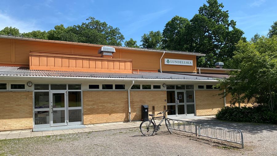 Lundellska skolan, exteriörbild