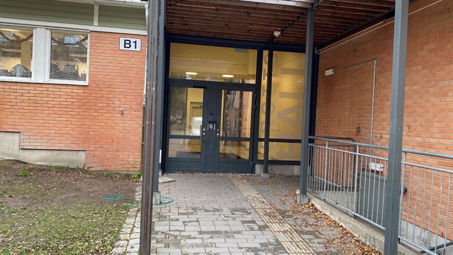 Sävjaskolan entré