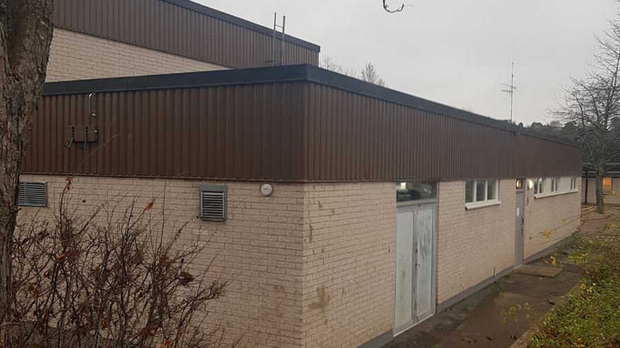 Sunnersta skolan omklädningsrum herrar